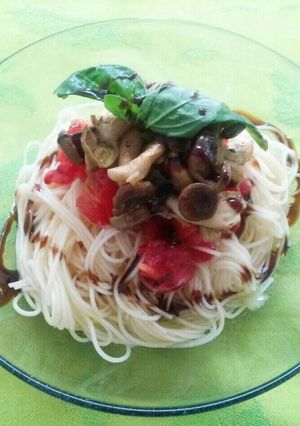 しめじとトマトのイタリアンそうめん-レシピのメイン写真