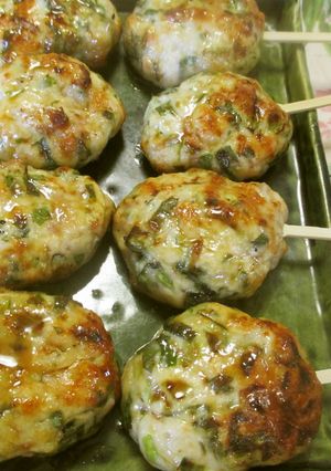 鶏ささみでつくね串(軟骨入り)-レシピのメイン写真