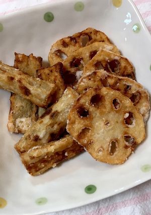 ＊ごぼう&れんこんチップス＊-レシピのメイン写真