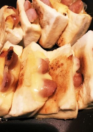高野豆腐で簡単はさみ焼き-レシピのメイン写真