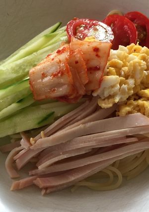 パスタ冷麺-レシピのメイン写真