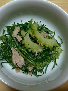 ゴーヤとツナの和え物-レシピのメイン写真