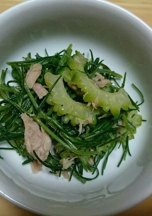 ゴーヤとツナの和え物-レシピのメイン写真