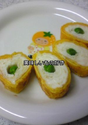 お弁当に！彩りキレイな玉子焼き-レシピのメイン写真