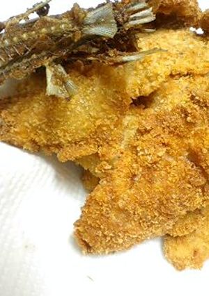 アジフライはサクサク♪骨はパリパリ♪-レシピのメイン写真