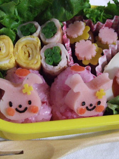 うさぎちゃんのキャラ弁-レシピのメイン写真