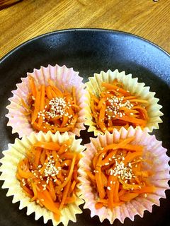 お弁当に!にんじんのきんぴら-レシピのメイン写真