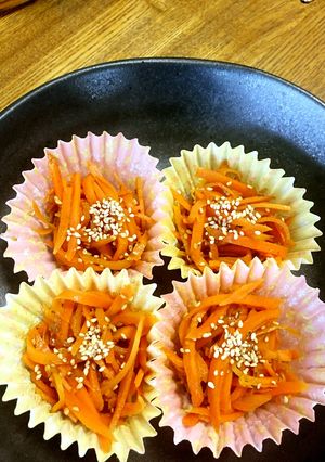 お弁当に！にんじんのきんぴら-レシピのメイン写真