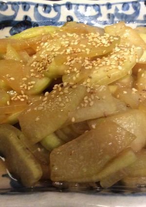 簡単シンプル！10分で冬瓜副菜-レシピのメイン写真