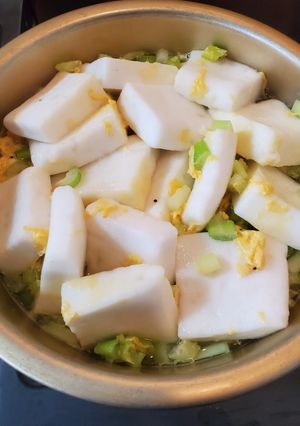 葱とはんぺんの卵スープ-レシピのメイン写真