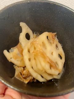 簡単・おかかレンコン煮-レシピのメイン写真