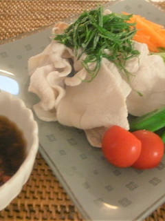 簡単☆さっぱり☆豚しゃぶ梅ポン酢-レシピのメイン写真