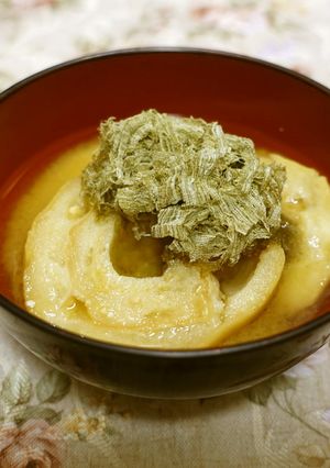簡単☆とろろ昆布と麩の味噌汁-レシピのメイン写真