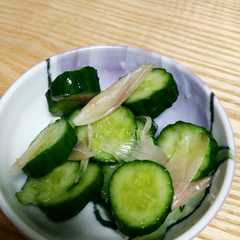 รูปของ 4才が作ったキュウリのおつまみ☆居酒屋風