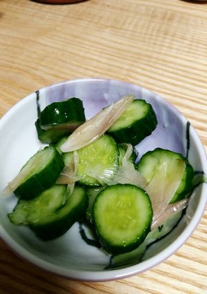 4才が作ったキュウリのおつまみ☆居酒屋風-レシピのメイン写真