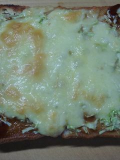 なんちゃって!お好み焼きトースト-レシピのメイン写真