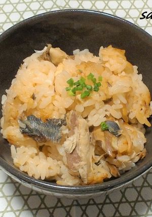 旨味たっぷりアジと新生姜の炊き込みご飯！-レシピのメイン写真