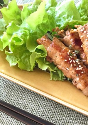 コクうま♡豚肉巻き-レシピのメイン写真