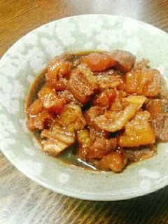 甘めの牛すじの煮込み-レシピのメイン写真
