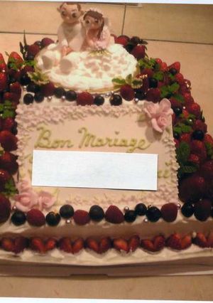 ウェディングケーキ-レシピのメイン写真