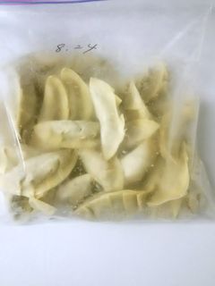 味付き冷凍餃子 -レシピのメイン写真