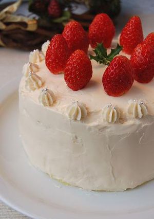 苺のバタークリームケーキ★-レシピのメイン写真