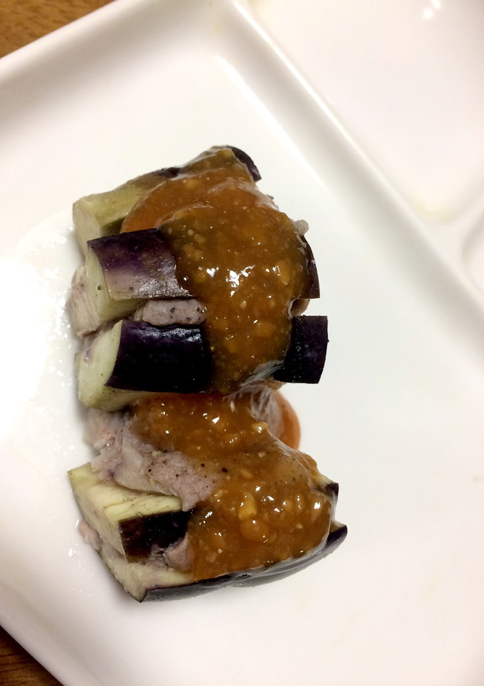 ナスと豚肉の重ね蒸し-レシピのメイン写真