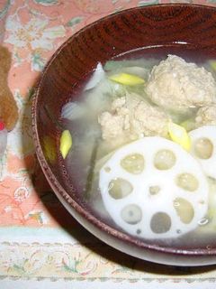 <冷え性の私へ>生姜★だんご汁-レシピのメイン写真