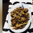 牛とゴボウのしぐれ煮
