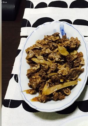 牛とゴボウのしぐれ煮-レシピのメイン写真
