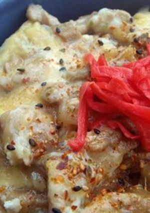 豚丼・他人丼の具に★豚肉のバター醤油煮-レシピのメイン写真
