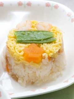 ミニちらし寿司 【葛尾村の学校給食】-レシピのメイン写真