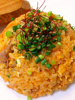 食欲増す〜〜◎豚キムチ炒飯-レシピのメイン写真