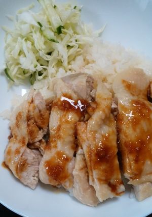 シンガポールチキンライス（カオマンガイ）-レシピのメイン写真