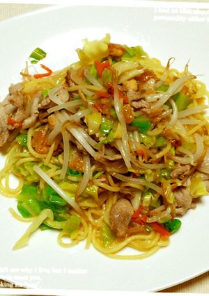 塩ダレｄｅ焼きそば-レシピのメイン写真