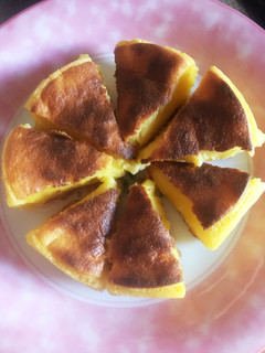 離乳食☆かぼちゃさつまいものホットケーキ-レシピのメイン写真