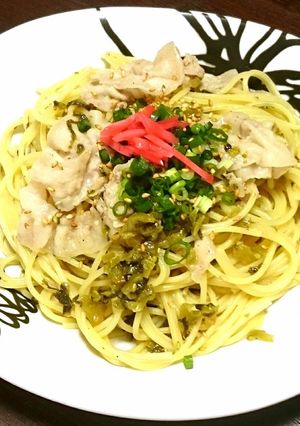 簡単庶民派パスタ『豚骨スパゲティー』-レシピのメイン写真