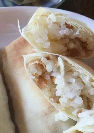 納豆ツナご飯の揚げない春巻き-レシピのメイン写真