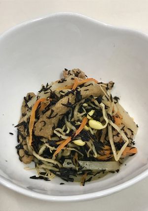 ひじきの煮物もやし入り-レシピのメイン写真