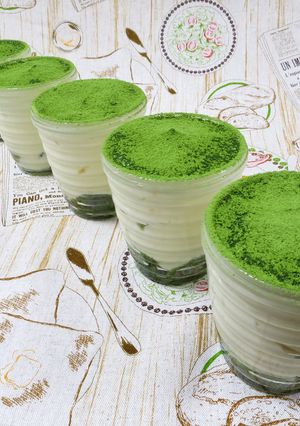 【超簡単】濃厚！抹茶ティラミス♪-レシピのメイン写真