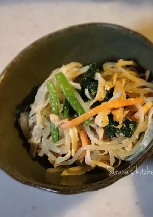 切り干し大根の具だくさんツナサラダ-レシピのメイン写真