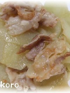 チャーテと豚肉の炒めもの-レシピのメイン写真