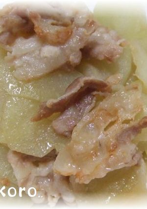 チャーテと豚肉の炒めもの-レシピのメイン写真