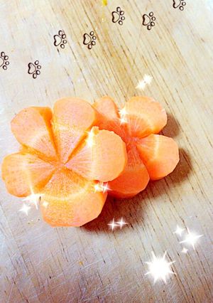 お正月にも！型いらず！にんじんの飾り切り-レシピのメイン写真
