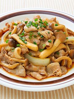 豚肉ときのこのさっぱり炒め-レシピのメイン写真