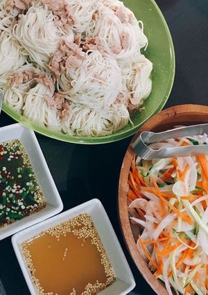 ピリ辛！タイ風素麺-レシピのメイン写真