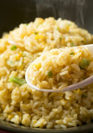 野菜畑のおだしで作る簡単たまごチャーハン-レシピのメイン写真