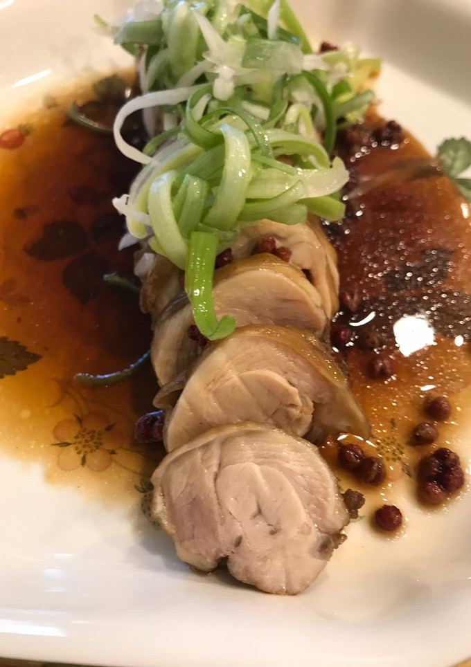鶏の山椒黒酢ソース-レシピのメイン写真