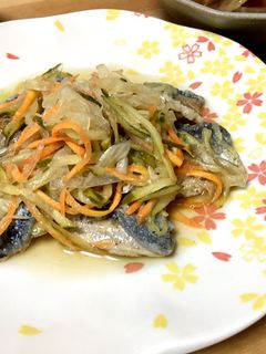 ♡野菜たっぷり秋刀魚の南蛮漬け♡-レシピのメイン写真