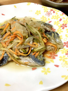 ♡野菜たっぷり秋刀魚の南蛮漬け♡-レシピのメイン写真